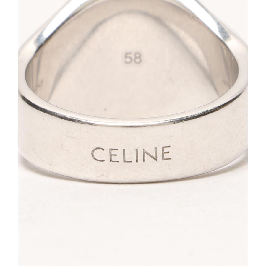 セリーヌ 指輪 ベベルカットシグネットリング メンズ CELINE