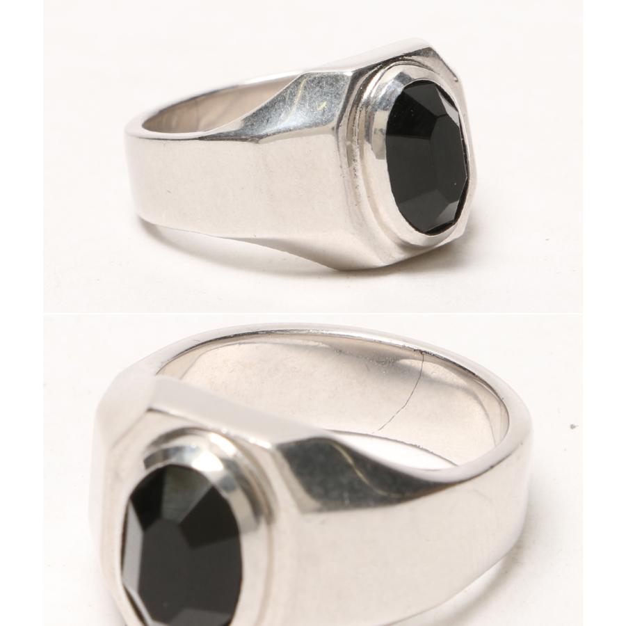 セリーヌ 指輪 ベベルカットシグネットリング メンズ CELINE