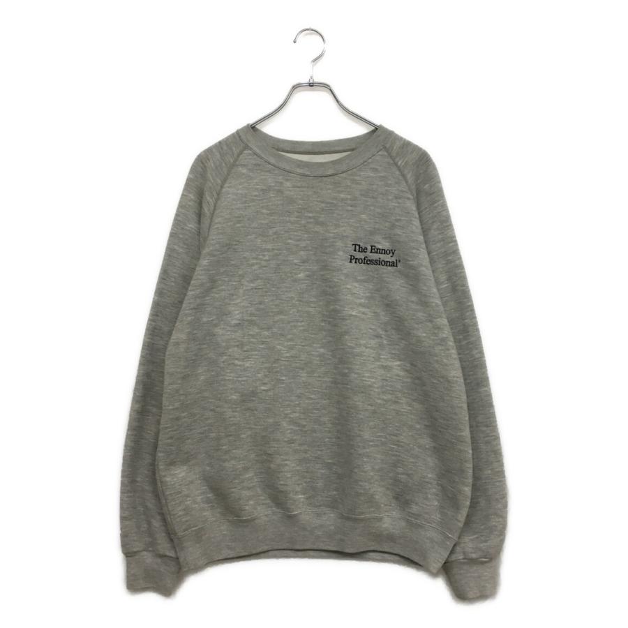 ENNOY スウェット　エンノイ　GRAY Ｌサイズ　新品未使用 楽天市場】ENNOY エンノイ スウェット サイズ:L ロゴ 刺繍 クルー