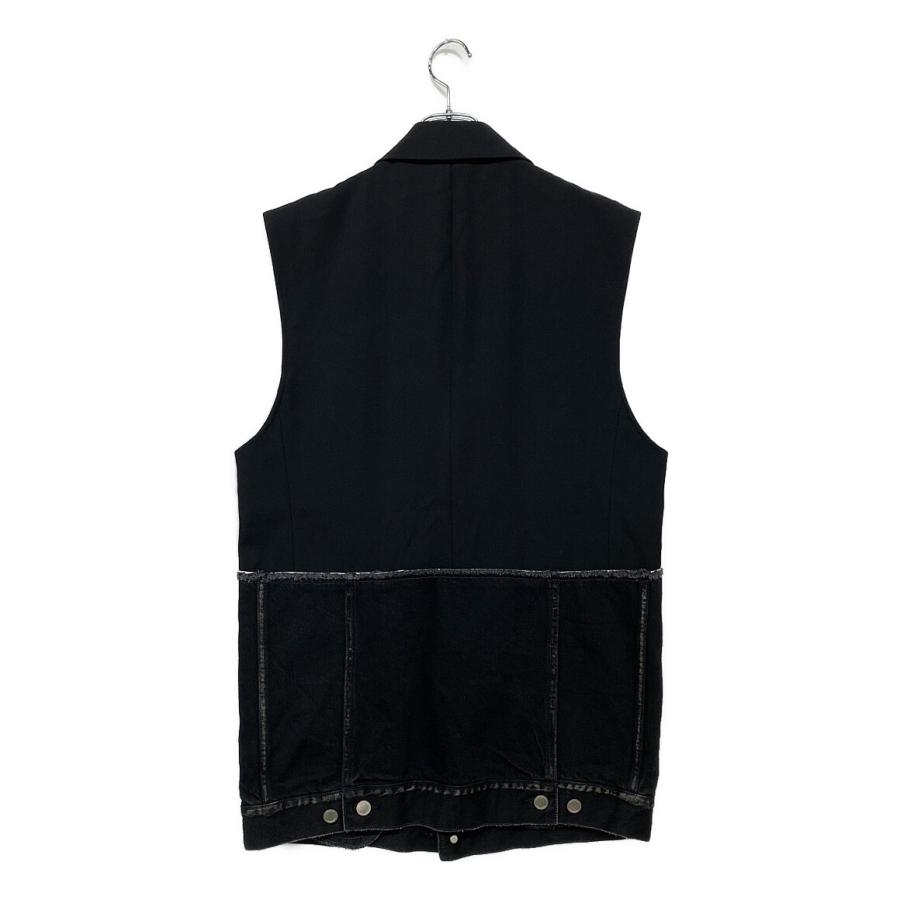 SUBLATIONS ベスト DENIM DOCKING TAILORED VEST .10【BLACK/BLACK】 – SUBLATIONS