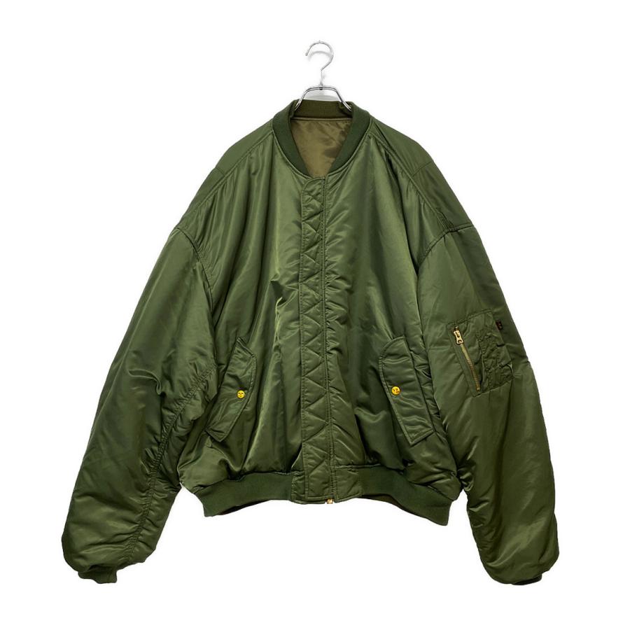 新品 VETEMENTS × ALPHA CAMO Bomber JKT ヴェトモン アルファ リバーシブルボンバージャケット 18ss
