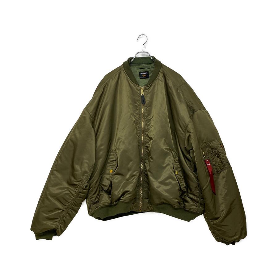 ヴェトモン アルファ リバーシブルボンバージャケット 18ss