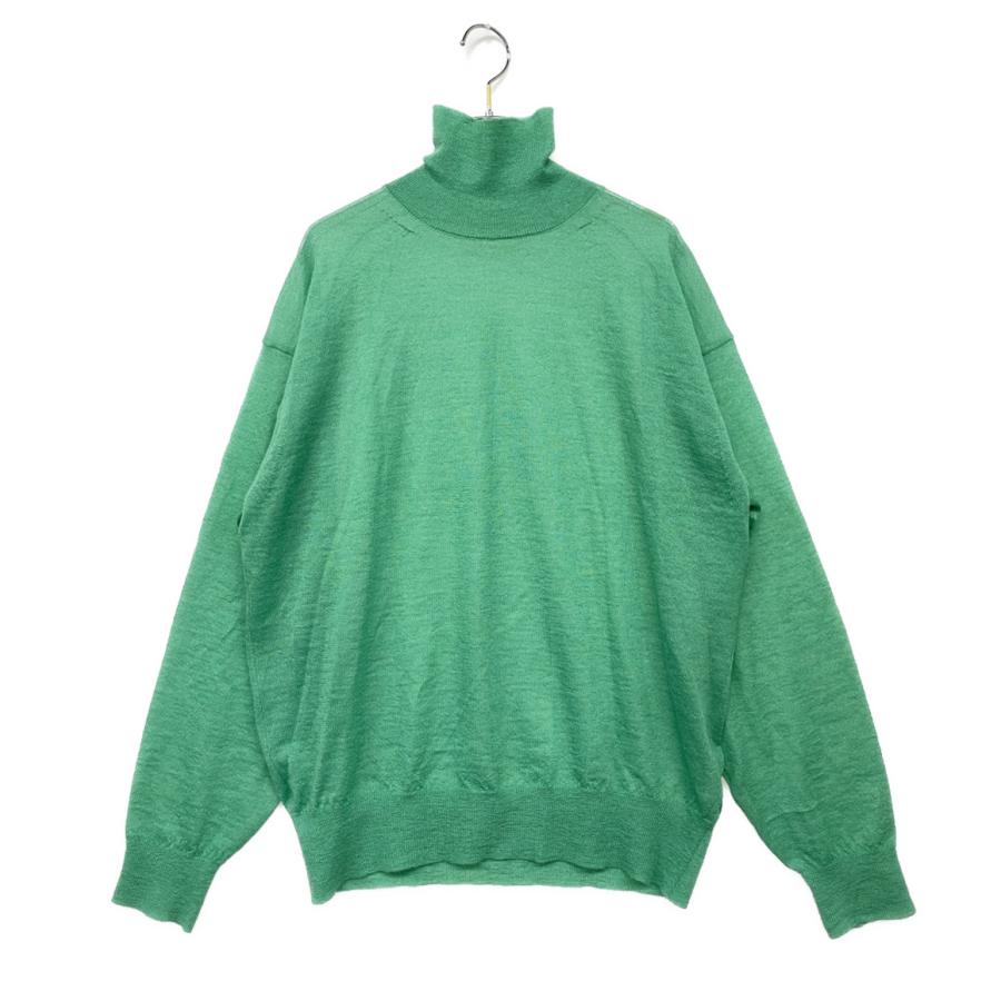 オーラリー ニット BABY MOHAIR HIGH GAUGE TURTLE KNIT レディース