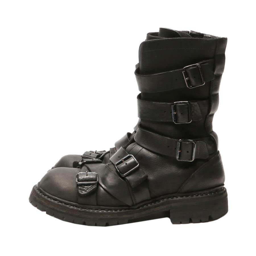 Yohji Yamamoto pour homme 辞書期 レースアップブーツ Yohji Yamamoto POUR HOMME x GUIDI 2025-26AW Collection LACE UP