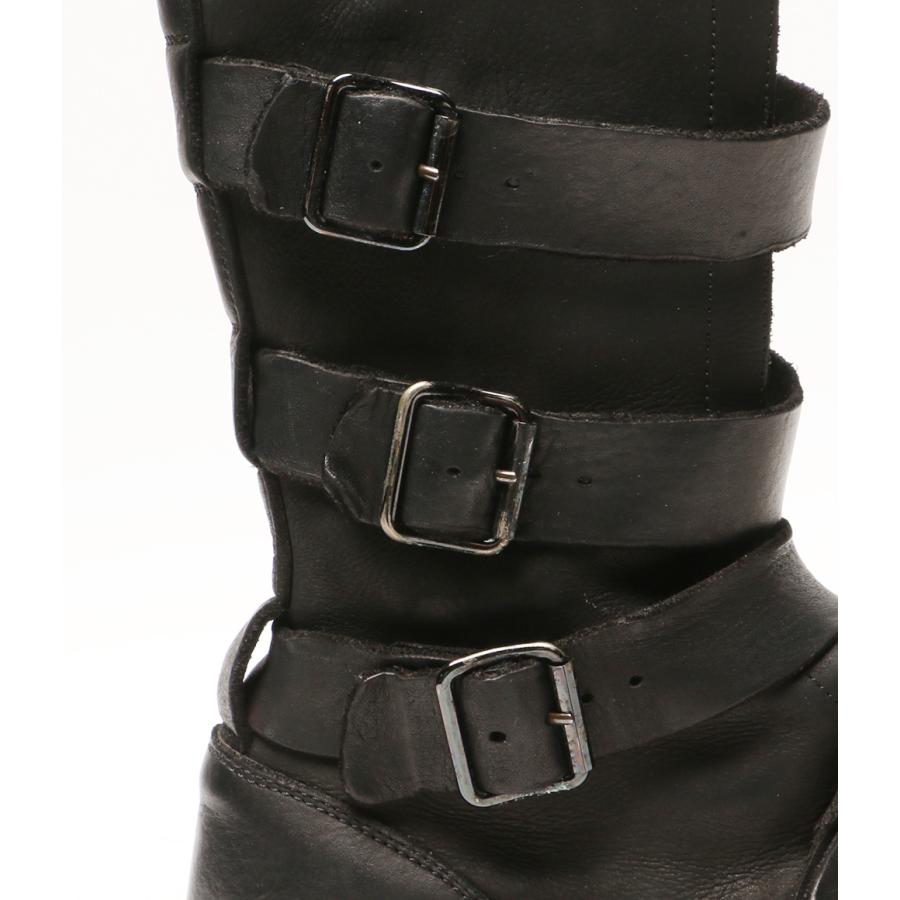 ヨウジヤマモト プールオム GUIDI ファスナーブーツ ヨウジヤマモトプールオム グイディ ブーツ 24AW メンズ SIZE 41 YOHJI