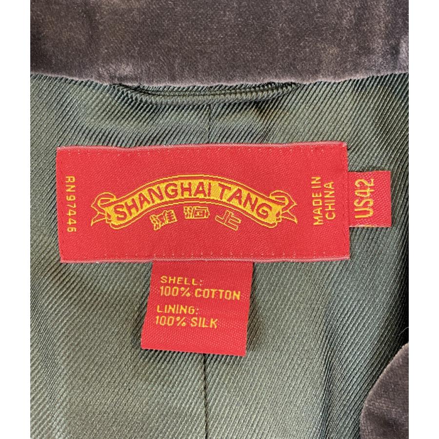 シャンハイ・タン ベロアチャイナジャケット メンズ SIZE 42 SHANGHAI