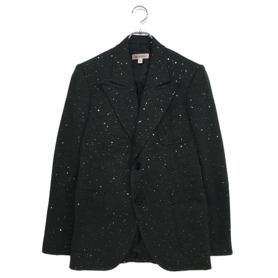 美品 エムエーエスユー テーラードジャケット スパンコール 25SS