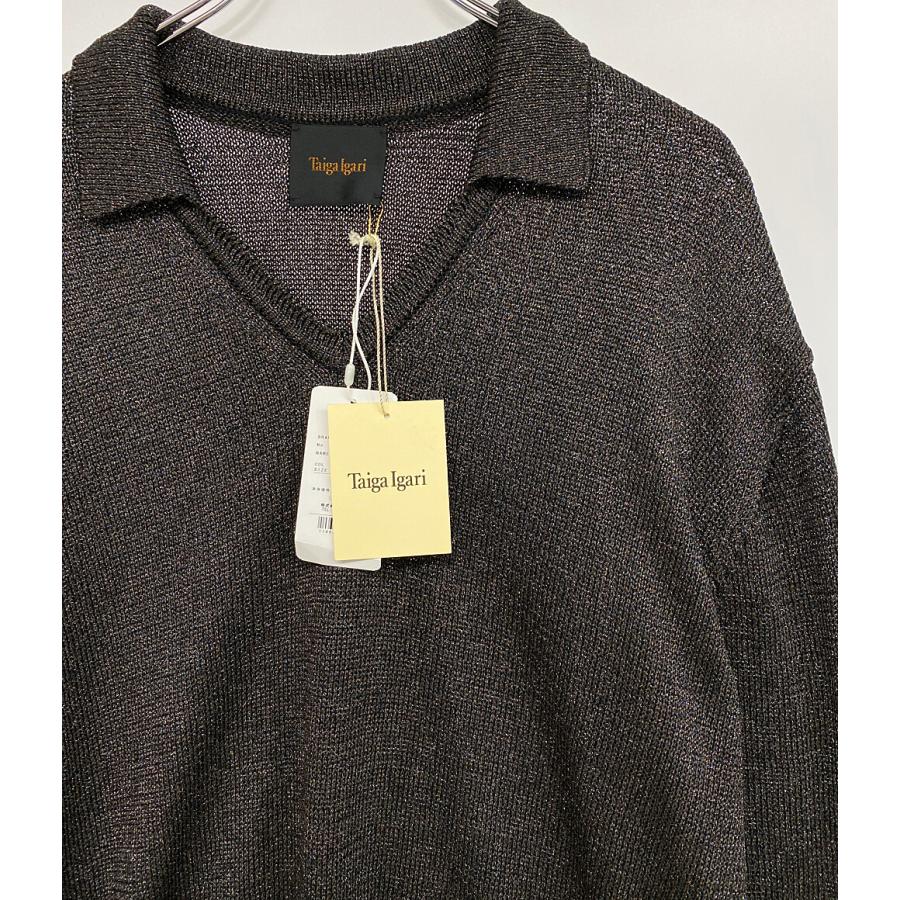 美品 タイガイガリ Vネックニット Pretty V-neck Knit メンズ