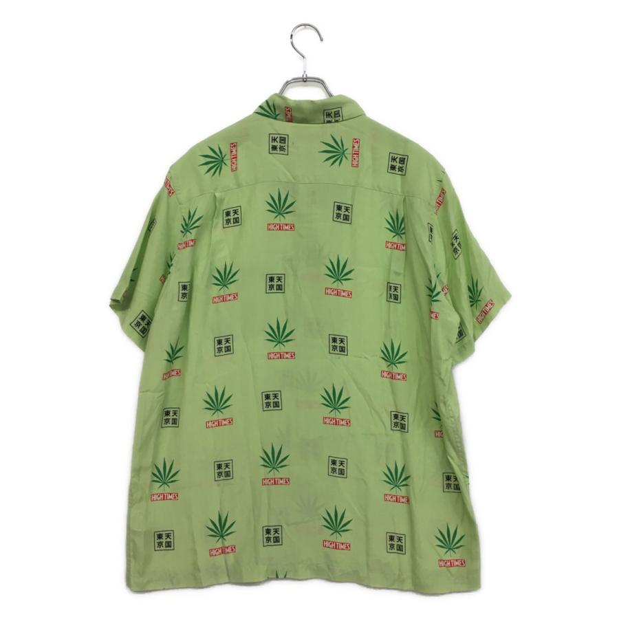 【WACKO MARIA】半袖シャツ L ワコマリア 半袖シャツ LEOPARD two-tone 50s shirt メンズ SIZE