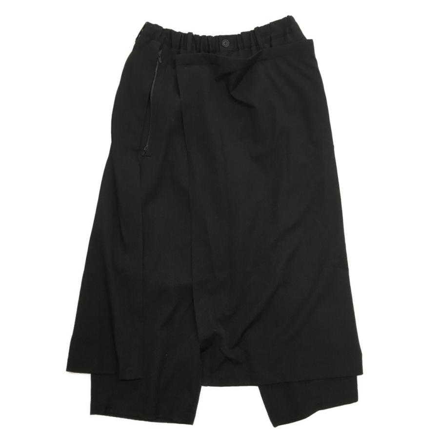 k*9様 Yohji Yamamoto POUR HOMME ラップパンツ シワ ヨウジヤマモトプールオム シワギャバラップパンツ 21AW HX-P22
