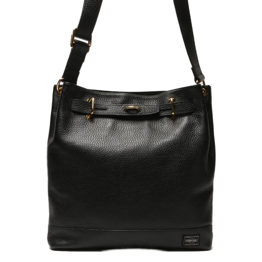 ポーター 5525ギャラリー レザーショルダーバッグ メンズ PORTER×5525