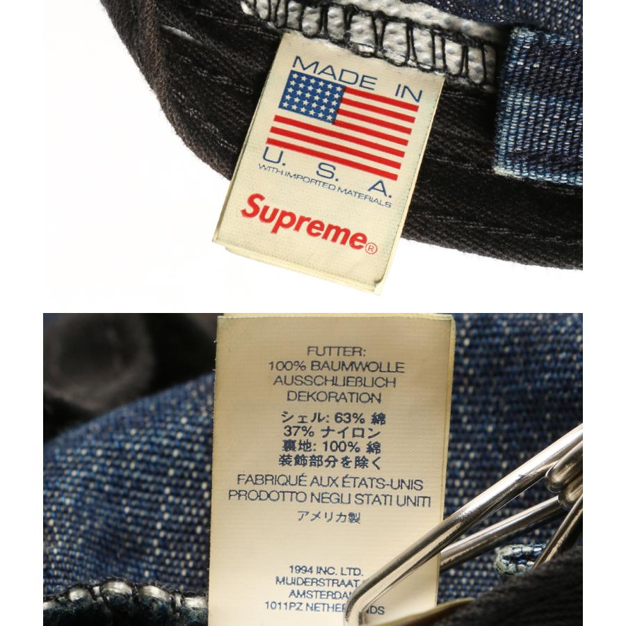 シュプリーム キャップ Cordura Denim S Logo 6-Panel メンズ