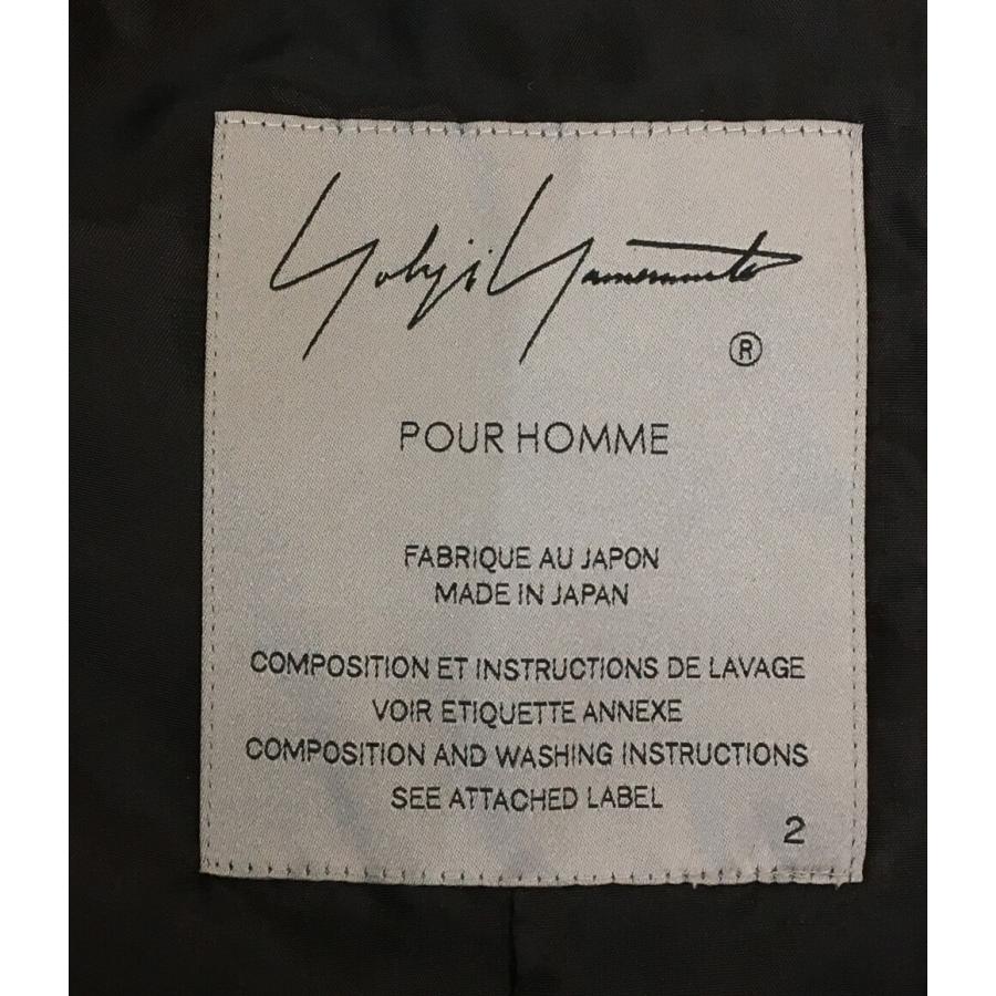 美品　ヨウジヤマモト　モードコート　サイズ2 美品 ヨウジヤマモト プールオム ロングコート 24AW メンズ SIZE