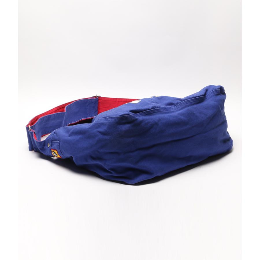 バッグ HUMAN MADE / MAIL BAG LARGE Human Made Mail Bag Large - Blue Cotton Canvas | Social Status