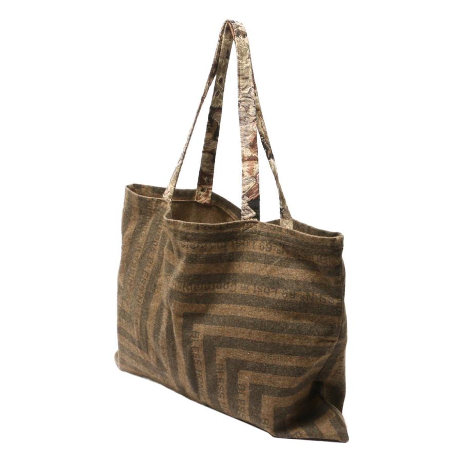 ブレス 再構築ウールトートバッグ メンズ BLESS N° 中古 : Rehello by