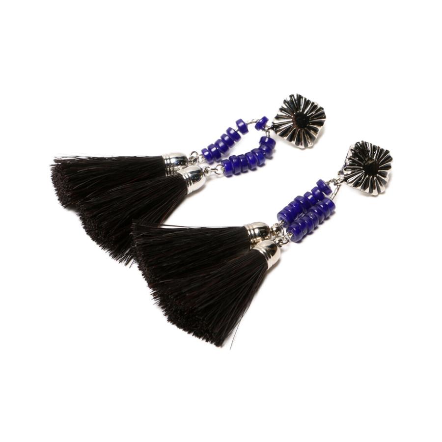 TOGA VIRILIS TOGA ARCHIVES イヤリング トーガアーカイブス イヤリング DOUBLE FRINGE EARRINGS レディース