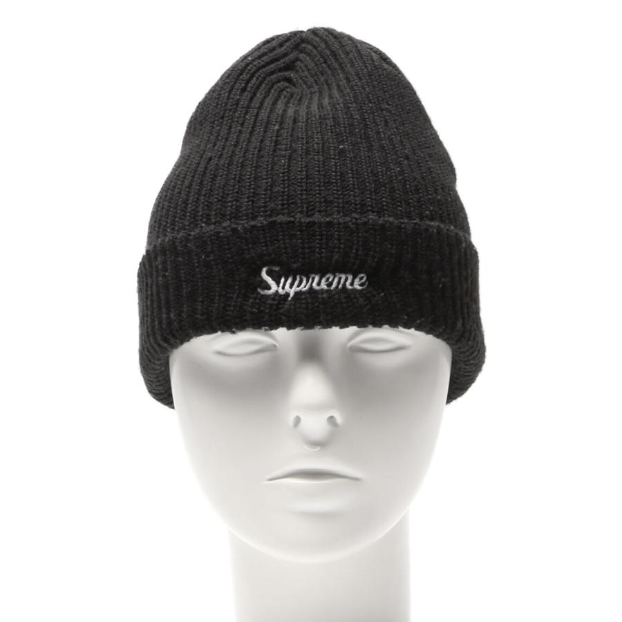 Supreme シュプリーム Loose Gauge Beanie ブラック Supreme(シュプリーム) loose gauge beanieニットキャップ