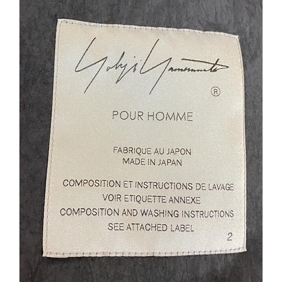 ヨウジヤマモトプールオム ジャケット NYLON ZIP BLOUSON HO-Y14-608