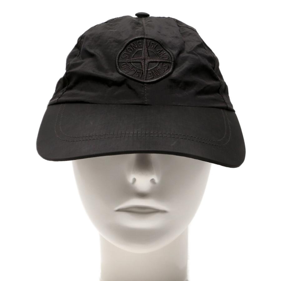 最終値下げ【未使用】ストーンアイランド　キャップ　ナイロンメタル　Lサイズ ストーンアイランド キャップ ナイロンメタルロゴ6パネルキャ