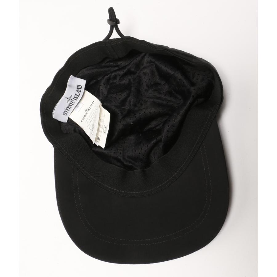 最終値下げ【未使用】ストーンアイランド　キャップ　ナイロンメタル　Lサイズ ストーンアイランド キャップ ナイロンメタルロゴ6パネルキャ