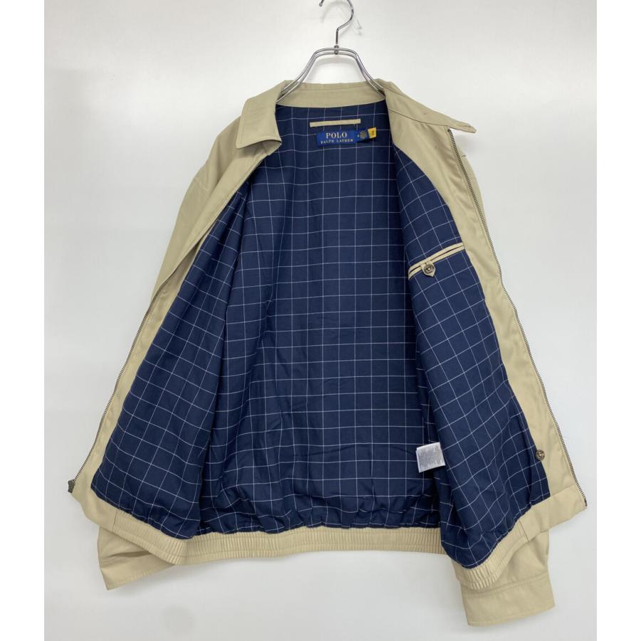 美品 ポロ・ラルフローレン ブルゾン 内チェックスイングトップ