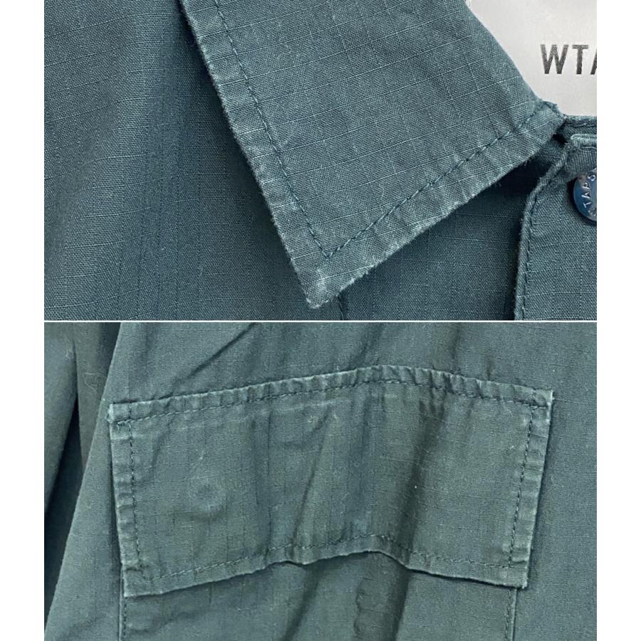 ダブルタップス 長袖シャツ リップストップジャングルシャツ 24SS