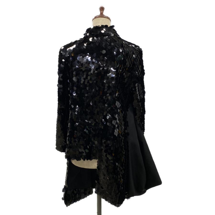 コムデギャルソン スパンコールロングジャケット 22SS レディース SIZE