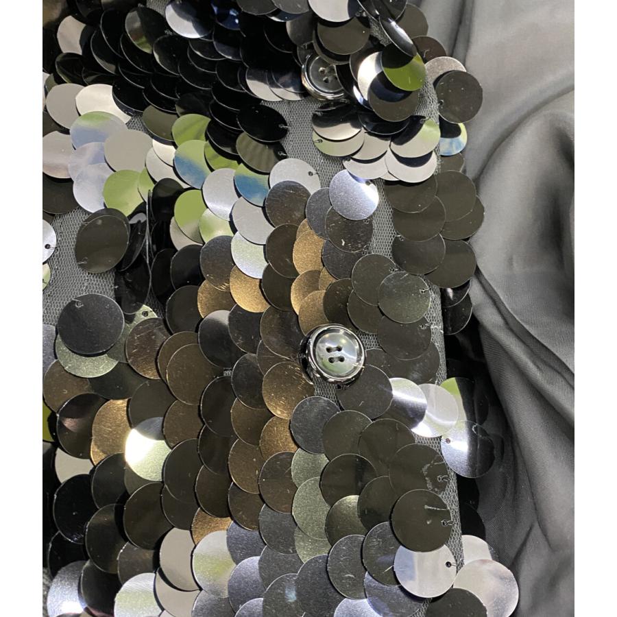 コムデギャルソン スパンコールロングジャケット 22SS レディース SIZE