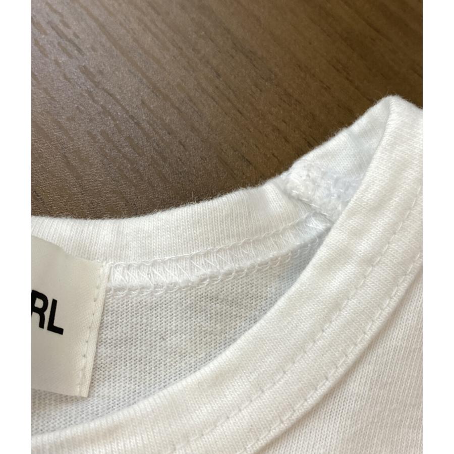 コムデギャルソンガール 半袖Tシャツ イチゴ ロゴプリントカットソー