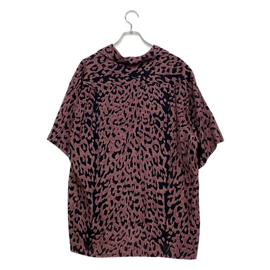 ワコマリア レオパード半袖シャツ オープンカラー メンズ SIZE L WACKO