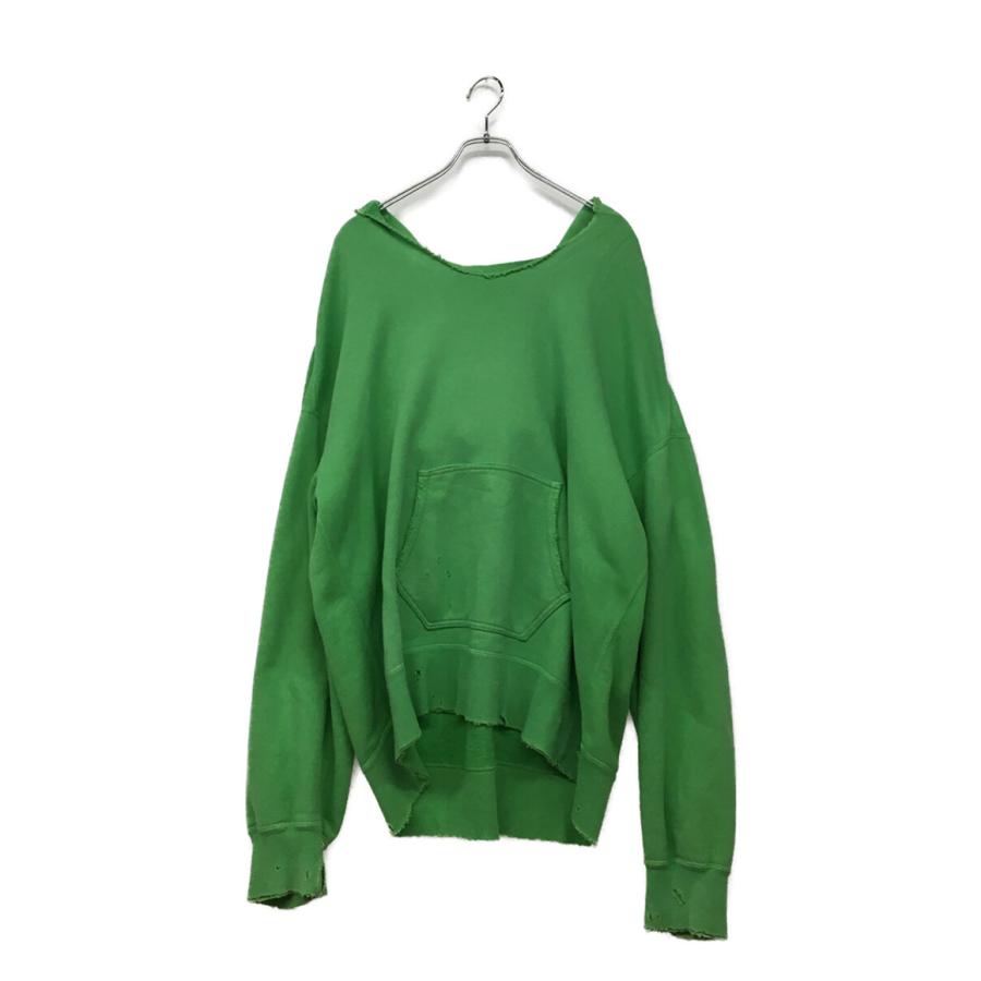 アンセルム スウェットパーカー DYED DAMAGE HOODIE 23ss メンズ SIZE