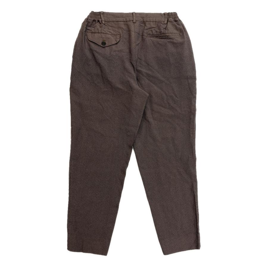 美品 コムデギャルソン オムドゥ ポリエステルチェックイージーパンツ