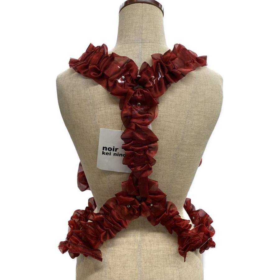 ノワールケイニノミヤ　ハーネス　ベスト 新品2024aw ノワールケイニノミヤ コムデギャルソン 装飾 ハーネス