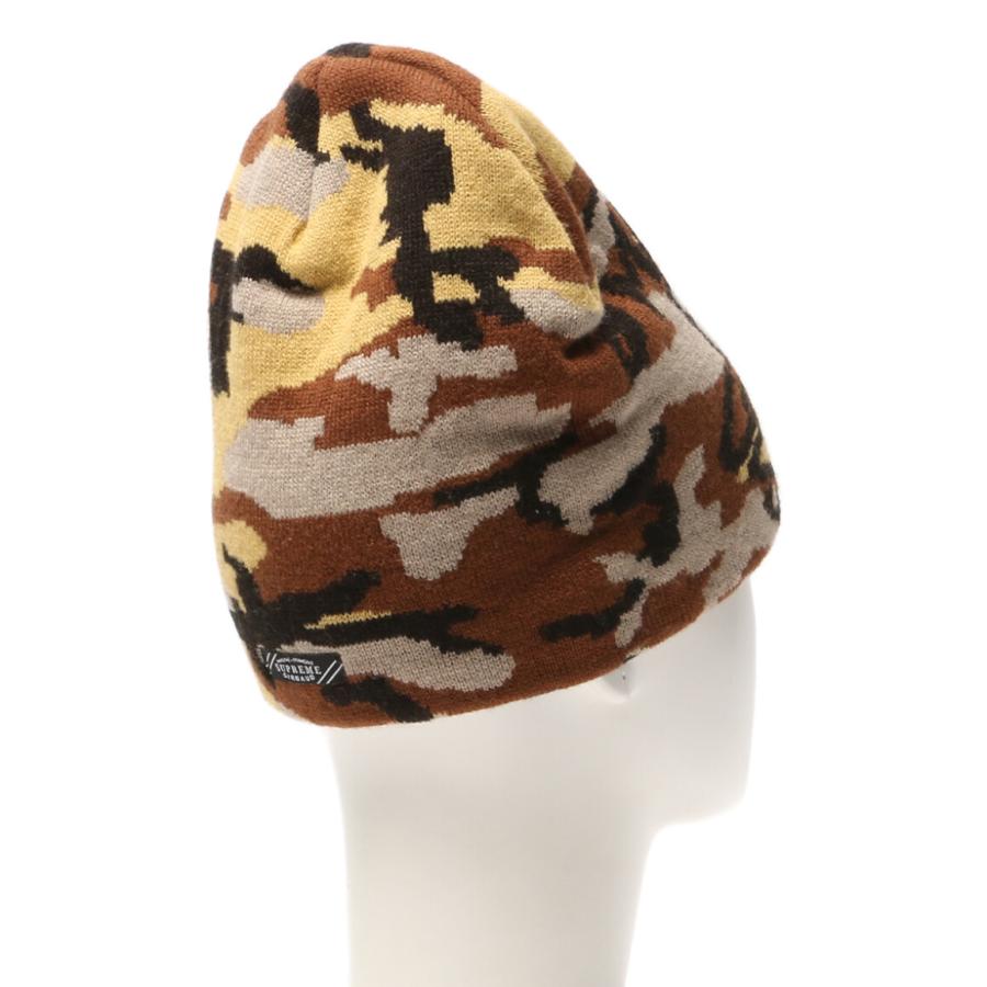 美品 シュプリーム ニット帽 Marithe Francois Beanie Camo メンズ