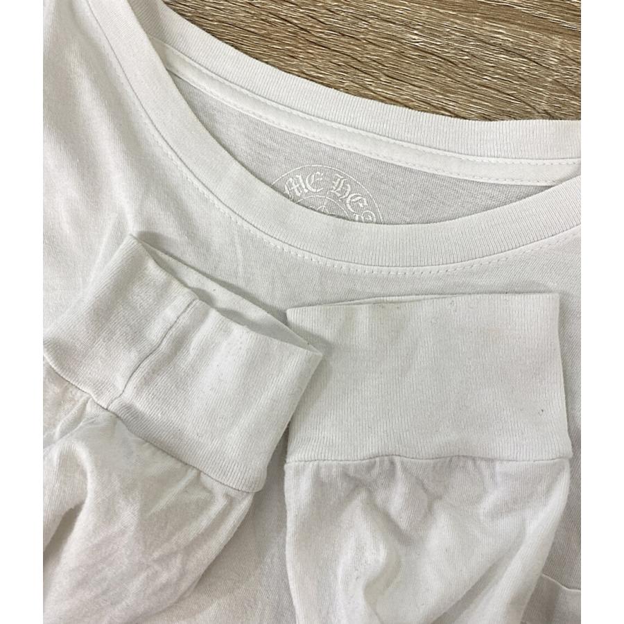 クロムハーツ 長袖Tシャツ CH Scroll Logo L/S Pocket T-Shirt メンズ