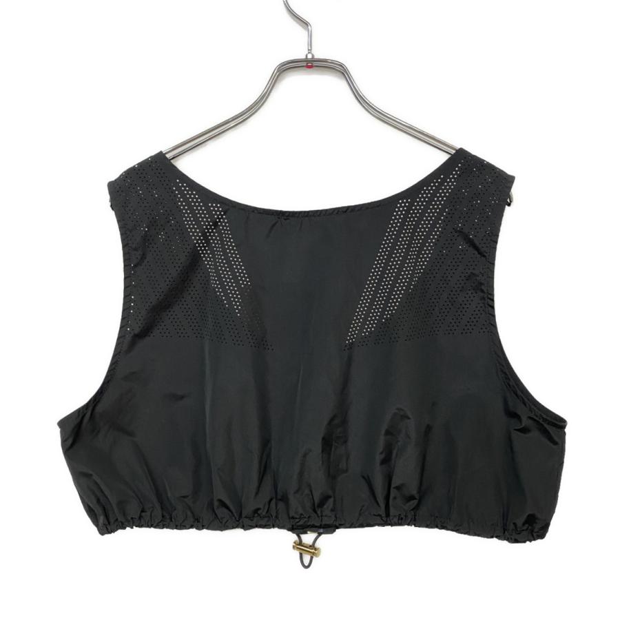 美品 ミュウ ベスト Technical silk top Black レディース SIZE 42 MIU