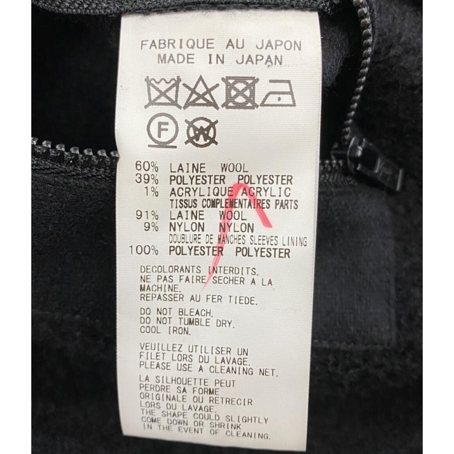 ヨウジヤマモトプールオム コート W PE SHRINK HOODED FASTENER