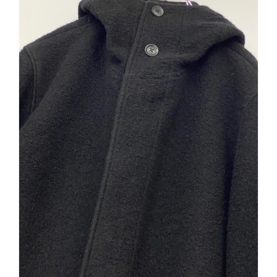ヨウジヤマモトプールオム コート W PE SHRINK HOODED FASTENER
