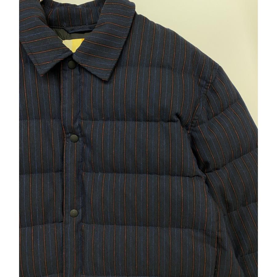 キス ストライプダウンシャツジャケット 22AW メンズ SIZE S KITH 中古