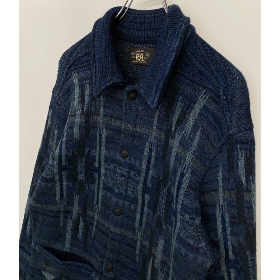 Ralph Lauren RRL ライトブルー インデイゴ カーディガン ラルフ Ralph Lauren RRL ライトブルー インデイゴ カーディガン ラルフ Ralph
