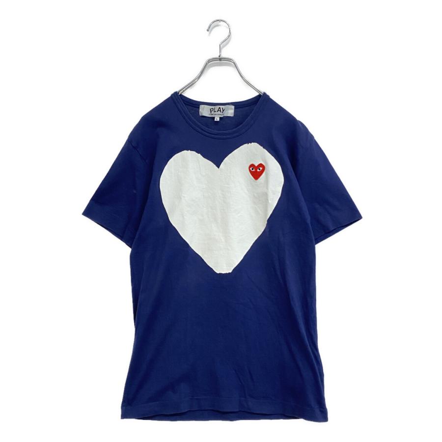 プレイ コム・デ・ギャルソン Tシャツ カットソーハート プレイコムデギャルソン 半袖Tシャツ ハートプリントTシャツ AZ-T184