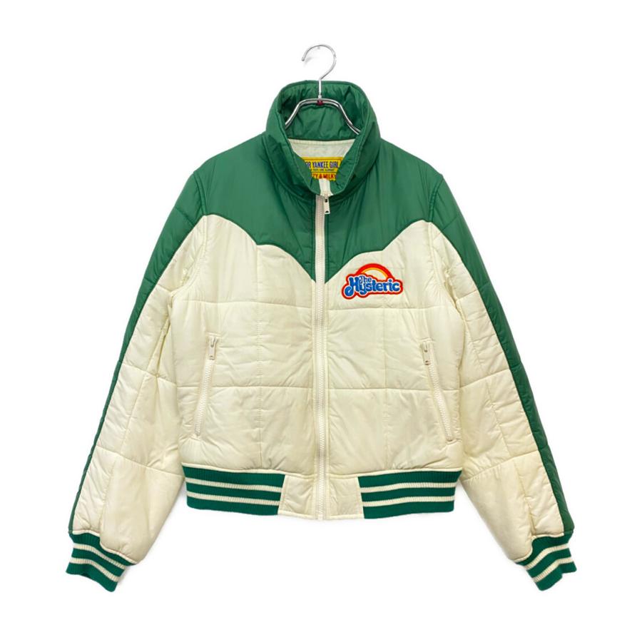 ヒステリックグラマー ジャケット レインボースウォッシュアップリケ