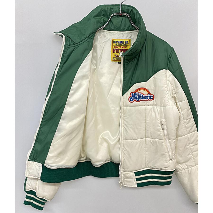 ヒステリックグラマー ジャケット レインボースウォッシュアップリケ