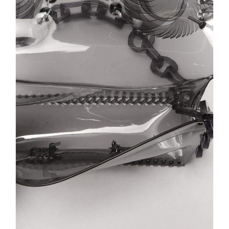 マメクロゴウチ ショルダーバッグ Transparent Sculptural Mini Chain
