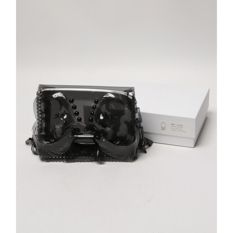 マメクロゴウチ ショルダーバッグ Transparent Sculptural Mini Chain