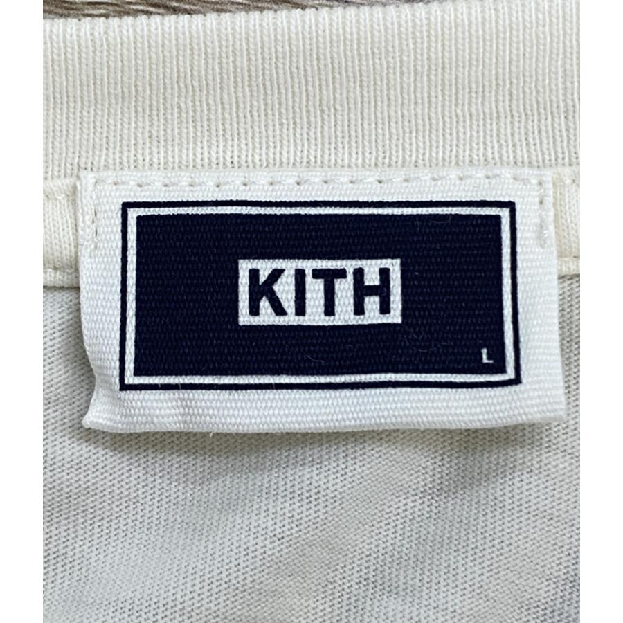 【レア】キスKITH☆ANMHランドスケープ総柄シルク混オープンカラーシャツXL 美品 キス 半袖Tシャツ TOKYO GREAT WAVE TEE メンズ SIZE L KITH