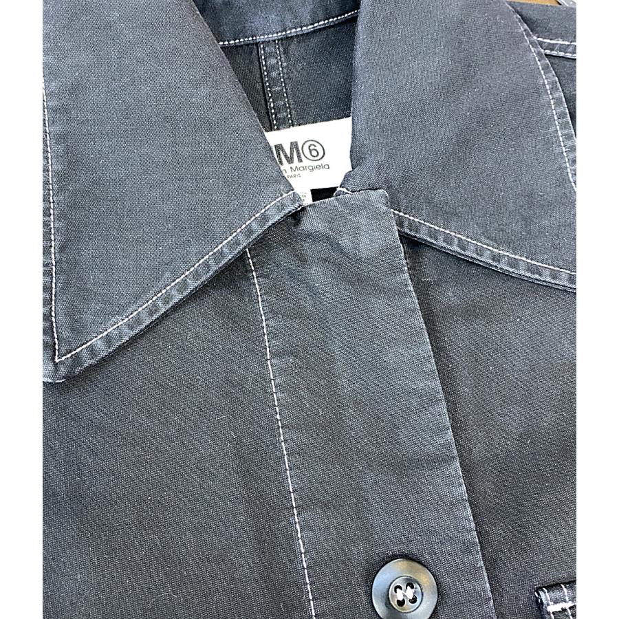 エムエムシックス メゾンマルジェラ デニムシャツジャケット 18SS