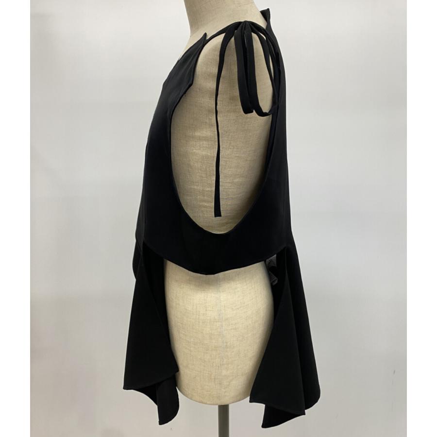 ENFOLD（エンフォルド） ベスト WOVEN KNIT VEST レディース