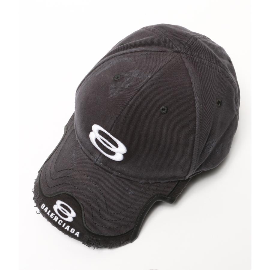 balenciaga cap キャップ　帽子　バレンシアガ BALENCIAGA×adidas キャップ712160 712160 ブラック サイズ S｜【公式