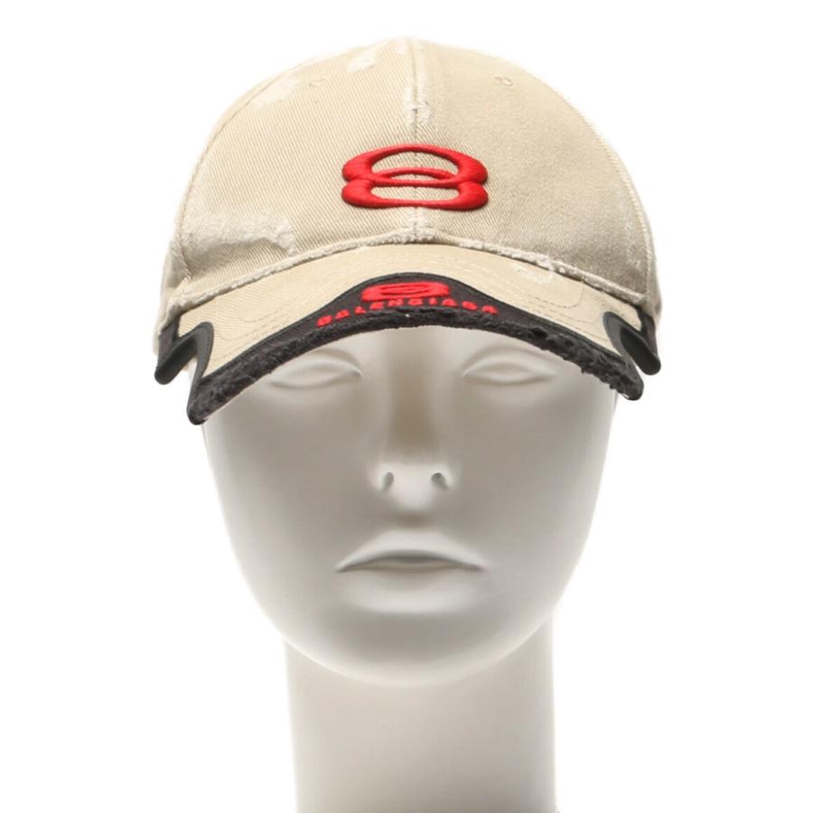 BALENCIAGA バレンシアガ ベージュ　キャップ バレンシアガ キャップ Double Unity Cap BEIG レディース SIZE L